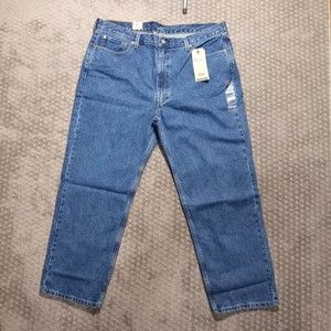 Levi's 550 Men's Relaxed Fit Denim Jeans Stonewash Blue Size 42x30 New W/Tags